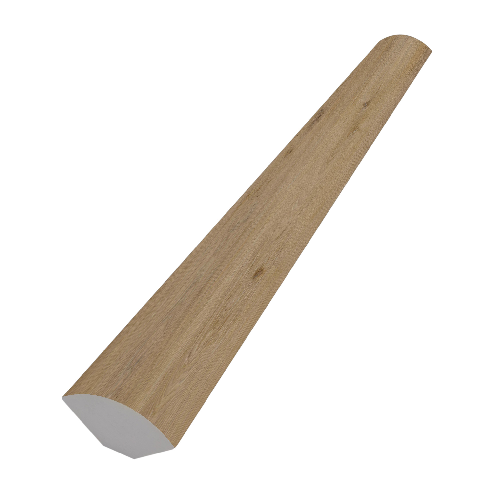 Lone Star Spirit Series LI-TS102-Q Quarter Round Moulding, 94-1/2 in L, 1.77 in W, SPC, Toffeenut Umber